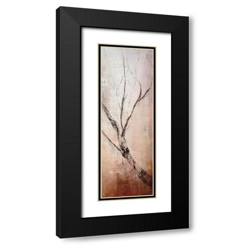 Seasons III Black Modern Wood Framed Art Print with Double Matting by Taylor, Kari