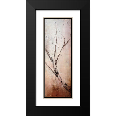 Seasons III Black Modern Wood Framed Art Print with Double Matting by Taylor, Kari