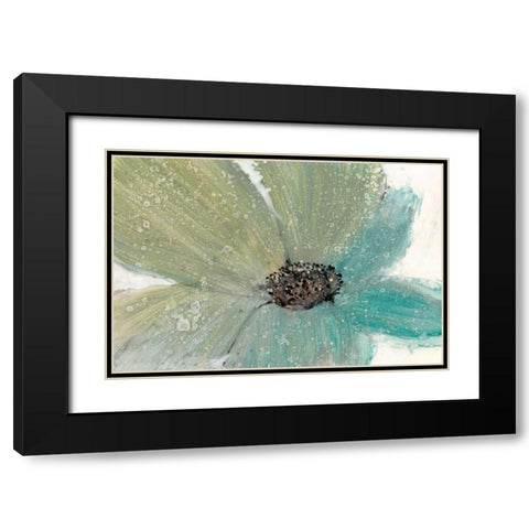 Floral Spirit I Black Modern Wood Framed Art Print with Double Matting by OToole, Tim