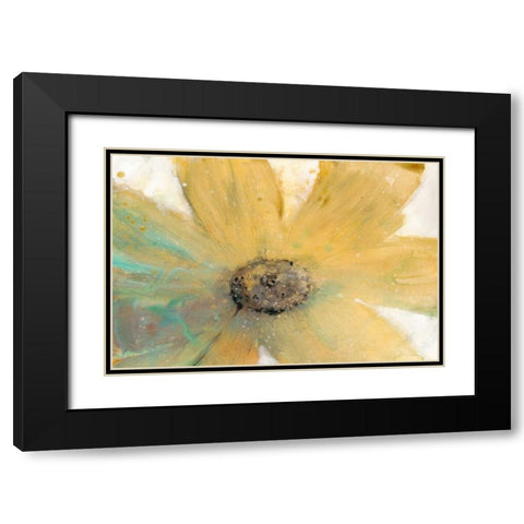 Floral Spirit II Black Modern Wood Framed Art Print with Double Matting by OToole, Tim