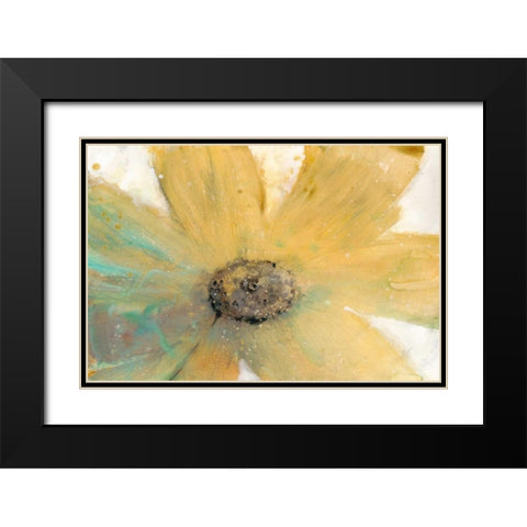 Floral Spirit II Black Modern Wood Framed Art Print with Double Matting by OToole, Tim