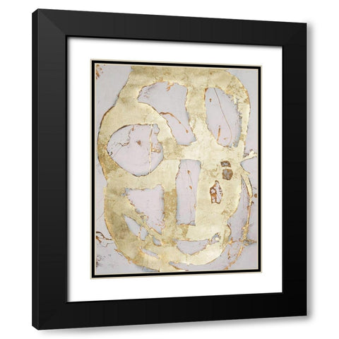 Ace of Spades in Gold III Black Modern Wood Framed Art Print with Double Matting by Ashley, Erin