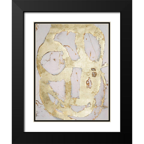Ace of Spades in Gold III Black Modern Wood Framed Art Print with Double Matting by Ashley, Erin