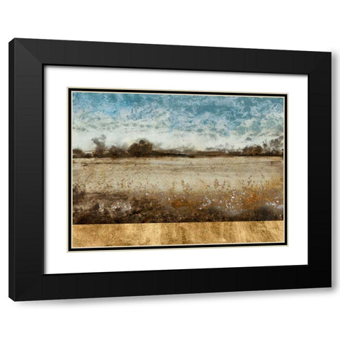 Infinite Pasture Black Modern Wood Framed Art Print with Double Matting by OToole, Tim
