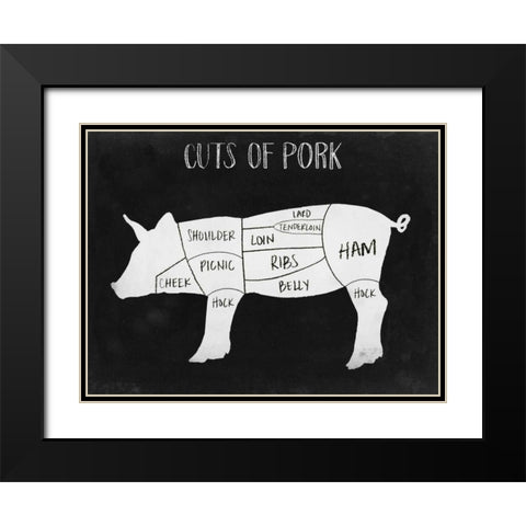 Farm to Table II Black Modern Wood Framed Art Print with Double Matting by Popp, Grace
