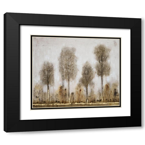 Gray Day II Black Modern Wood Framed Art Print with Double Matting by OToole, Tim