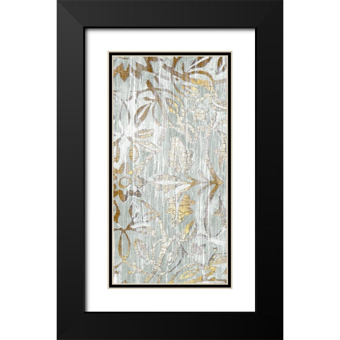 Oro Essence I Black Modern Wood Framed Art Print with Double Matting by Vess, June Erica