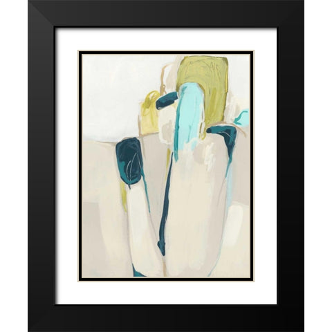 Process Transition I Black Modern Wood Framed Art Print with Double Matting by Vess, June Erica