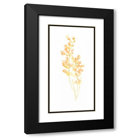 Bouquet Blush I Black Modern Wood Framed Art Print with Double Matting by Vess, June Erica