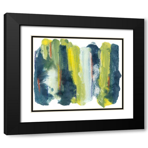 Becoming Light II Black Modern Wood Framed Art Print with Double Matting by Combs, Joyce