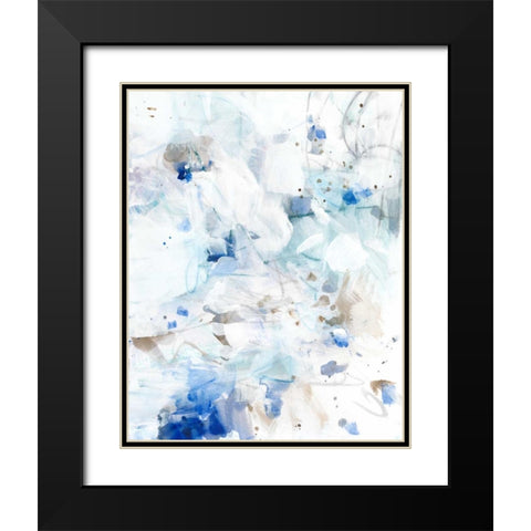 Silent Hour I Black Modern Wood Framed Art Print with Double Matting by Long, Christina