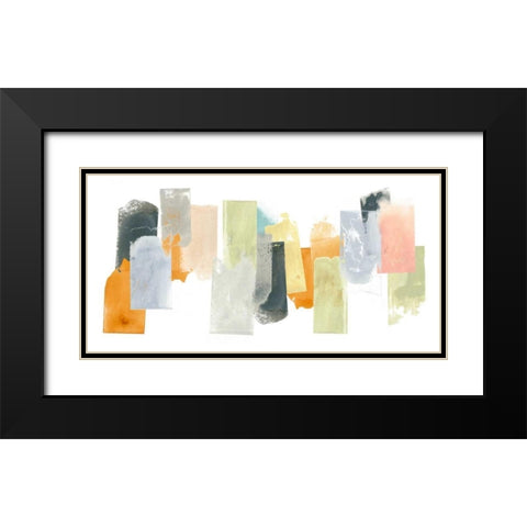 Touchstone I Black Modern Wood Framed Art Print with Double Matting by Vess, June Erica