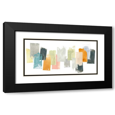 Touchstone II Black Modern Wood Framed Art Print with Double Matting by Vess, June Erica