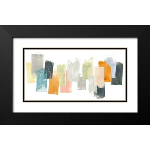 Touchstone II Black Modern Wood Framed Art Print with Double Matting by Vess, June Erica