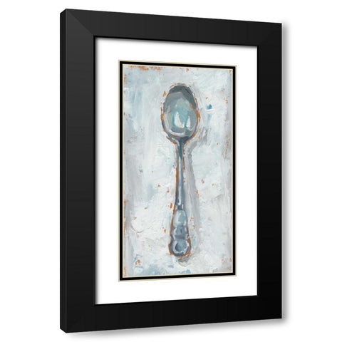 Impressionist Flatware I Black Modern Wood Framed Art Print with Double Matting by Harper, Ethan
