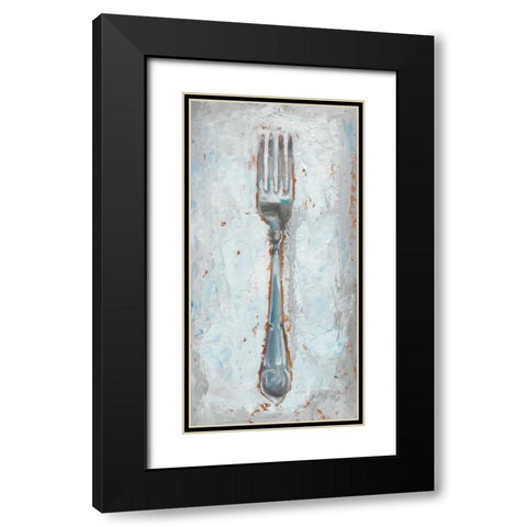 Impressionist Flatware II Black Modern Wood Framed Art Print with Double Matting by Harper, Ethan
