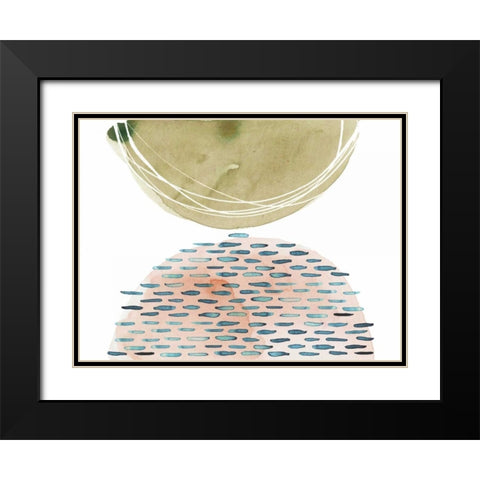 Up and Over I Black Modern Wood Framed Art Print with Double Matting by Popp, Grace