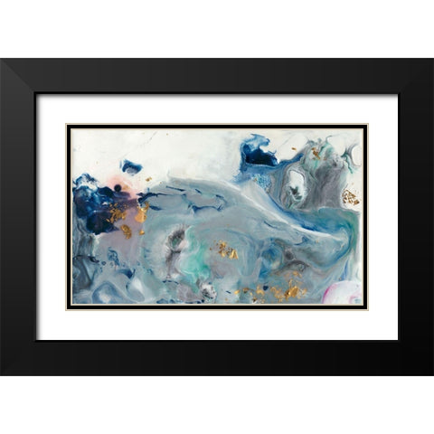 Mindlessness II Black Modern Wood Framed Art Print with Double Matting by Bramma, Lila