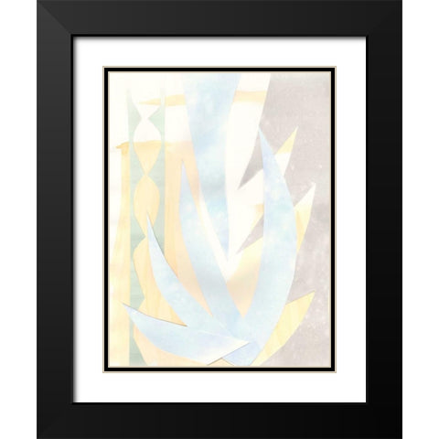 Painted Desert III Black Modern Wood Framed Art Print with Double Matting by Stramel, Renee W.