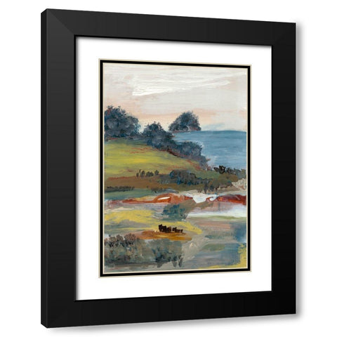 Generosity I Black Modern Wood Framed Art Print with Double Matting by Bramma, Lila