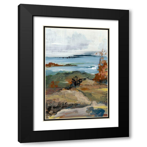 Generosity II Black Modern Wood Framed Art Print with Double Matting by Bramma, Lila