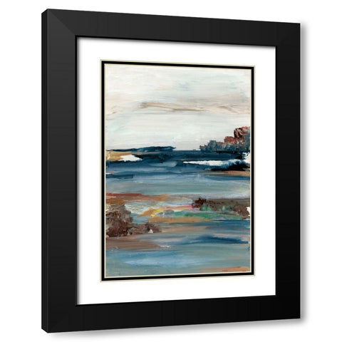 Generosity III Black Modern Wood Framed Art Print with Double Matting by Bramma, Lila