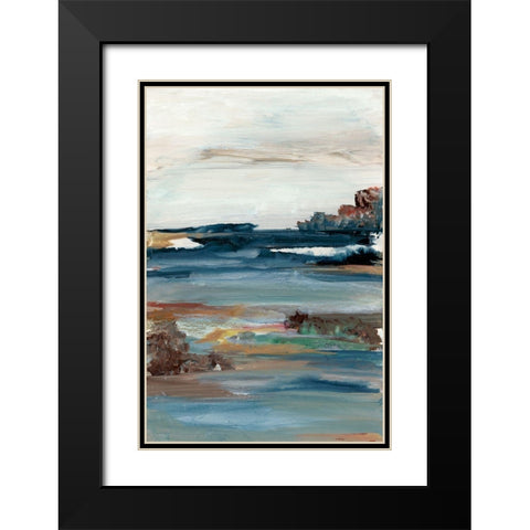 Generosity III Black Modern Wood Framed Art Print with Double Matting by Bramma, Lila