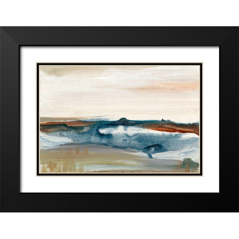 Generosity VI Black Modern Wood Framed Art Print with Double Matting by Bramma, Lila