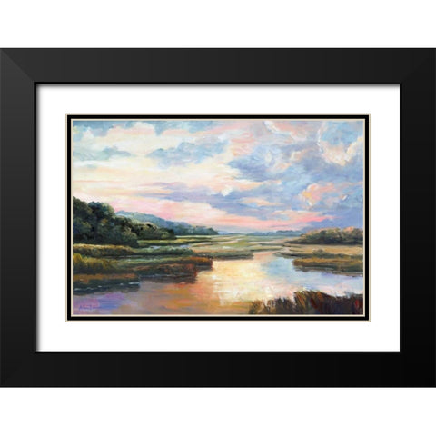 Enchanted Moment I Black Modern Wood Framed Art Print with Double Matting by Brothers, Bonnec