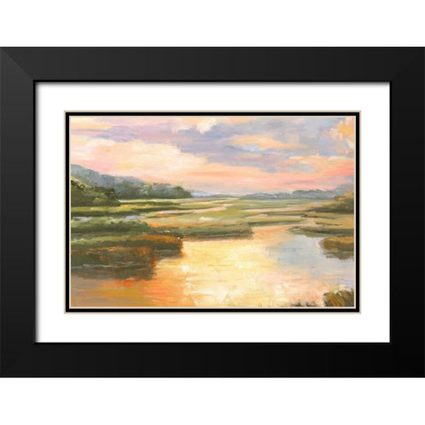 Enchanted Moment II Black Modern Wood Framed Art Print with Double Matting by Brothers, Bonnec