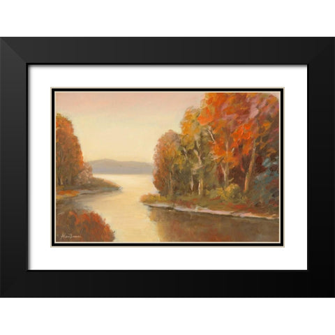 Enchanted Moment VI Black Modern Wood Framed Art Print with Double Matting by Brothers, Bonnec