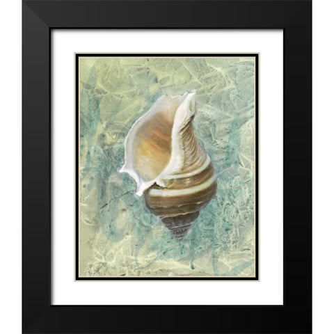 Calling from the Sea I Black Modern Wood Framed Art Print with Double Matting by Brothers, Bonnec