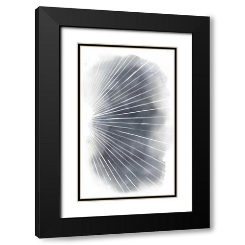Rays II Black Modern Wood Framed Art Print with Double Matting by Popp, Grace