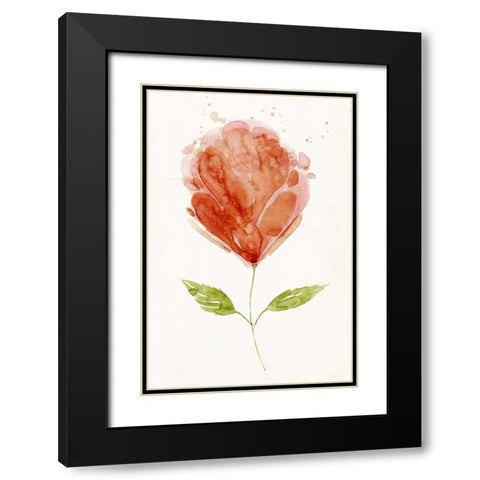 Boom Bloom I Black Modern Wood Framed Art Print with Double Matting by Popp, Grace