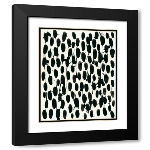 Invariable II Black Modern Wood Framed Art Print with Double Matting by Vess, June Erica