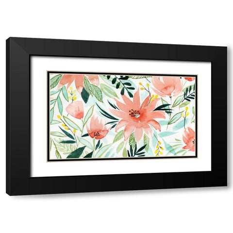 Tropical Drift I Black Modern Wood Framed Art Print with Double Matting by Popp, Grace