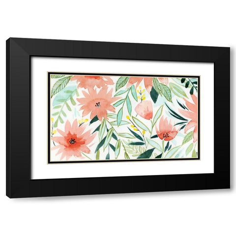 Tropical Drift III Black Modern Wood Framed Art Print with Double Matting by Popp, Grace