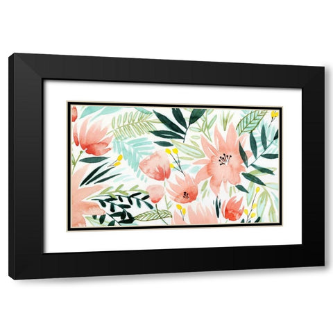 Tropical Drift IV Black Modern Wood Framed Art Print with Double Matting by Popp, Grace