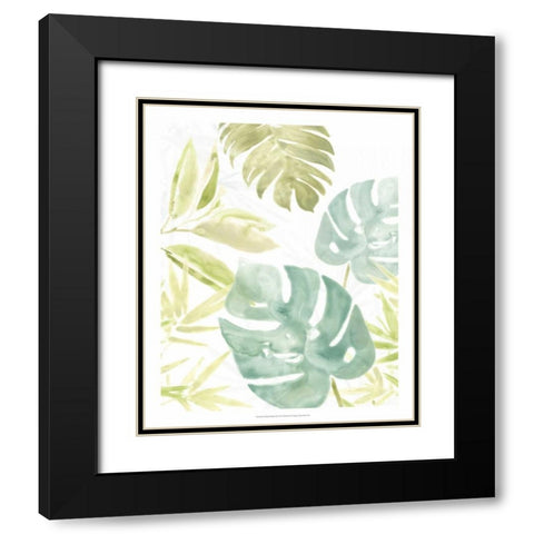 Island Medley III Black Modern Wood Framed Art Print with Double Matting by Vess, June Erica