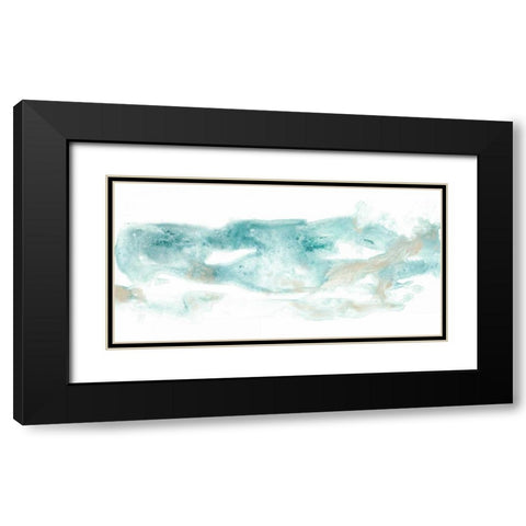 Coastal Inlet I Black Modern Wood Framed Art Print with Double Matting by Vess, June Erica