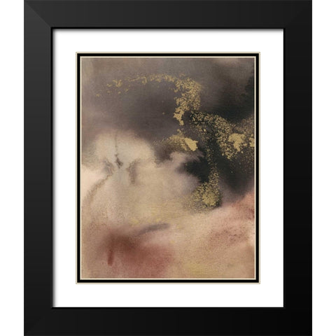 Mountain Seasons II Black Modern Wood Framed Art Print with Double Matting by Combs, Joyce