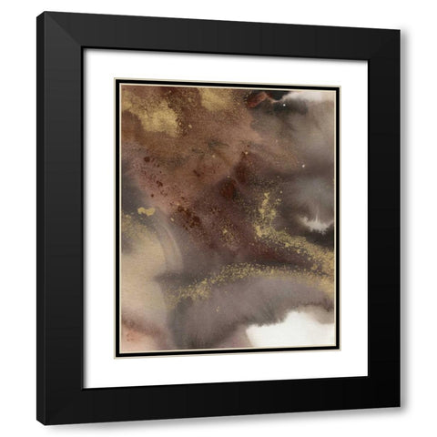 Mountain Seasons IV Black Modern Wood Framed Art Print with Double Matting by Combs, Joyce