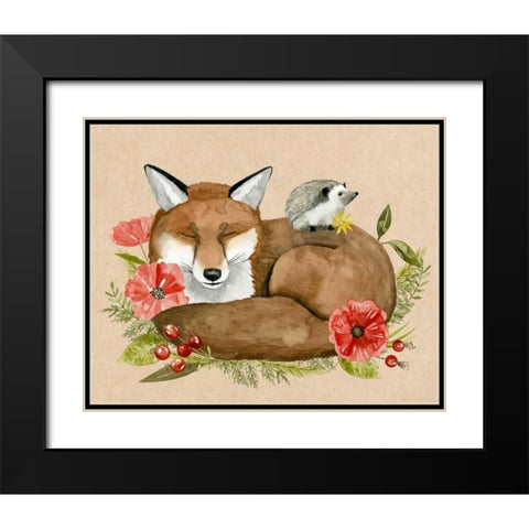 Grateful Heart I Black Modern Wood Framed Art Print with Double Matting by Popp, Grace