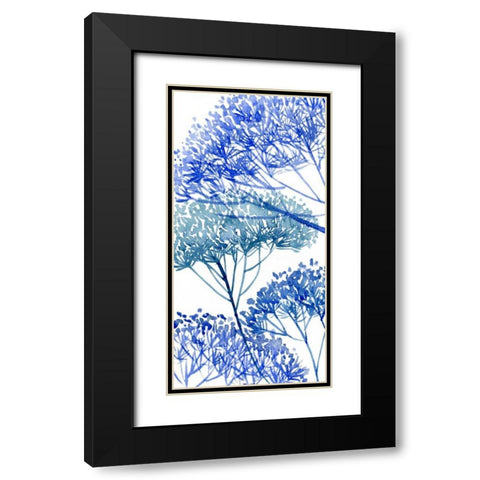 Little Sapling II Black Modern Wood Framed Art Print with Double Matting by Wang, Melissa