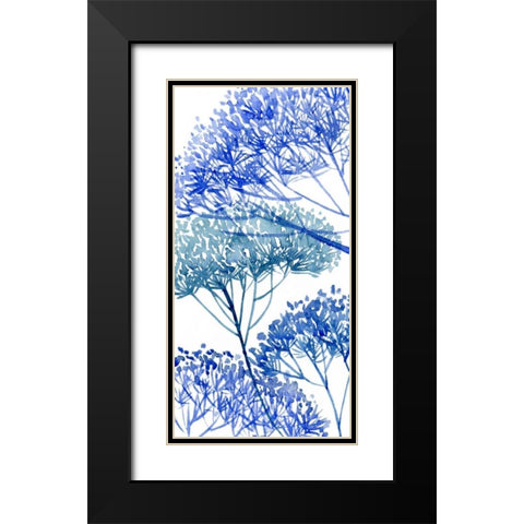 Little Sapling II Black Modern Wood Framed Art Print with Double Matting by Wang, Melissa