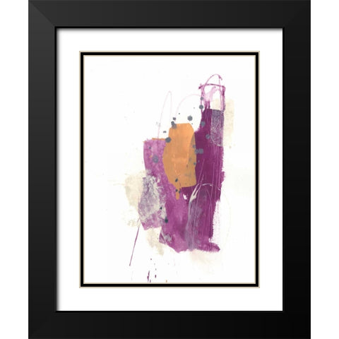Slipstream I Black Modern Wood Framed Art Print with Double Matting by Vess, June Erica