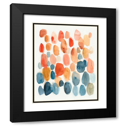 Citrus Season I Black Modern Wood Framed Art Print with Double Matting by Zarris, Chariklia