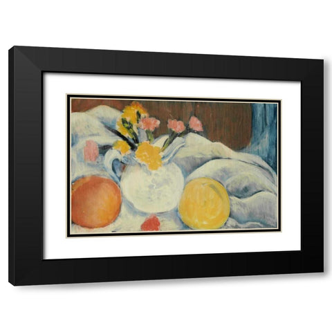 Seasons 1 Black Modern Wood Framed Art Print with Double Matting by Dag, Inc.