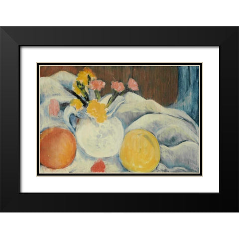 Seasons 1 Black Modern Wood Framed Art Print with Double Matting by Dag, Inc.