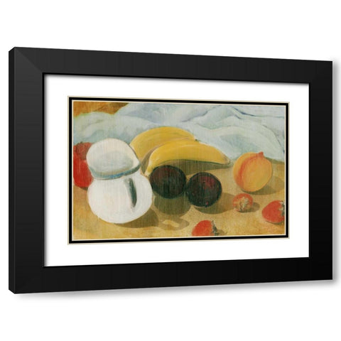 Seasons 2 Black Modern Wood Framed Art Print with Double Matting by Dag, Inc.